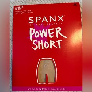 Spanx Power Short Soft Nude size 2x New in package